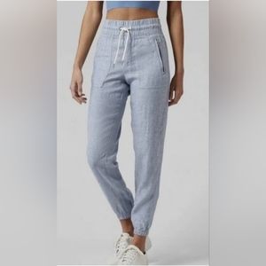 Athleta Cabo Linen Joggers size 12